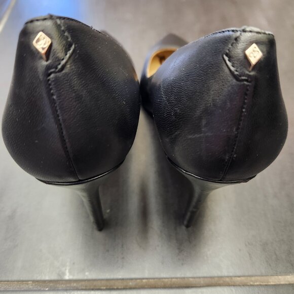 Sam Edelman Hazel Classic Professional Black Pumps Heels 10 - Picture 2 of 11